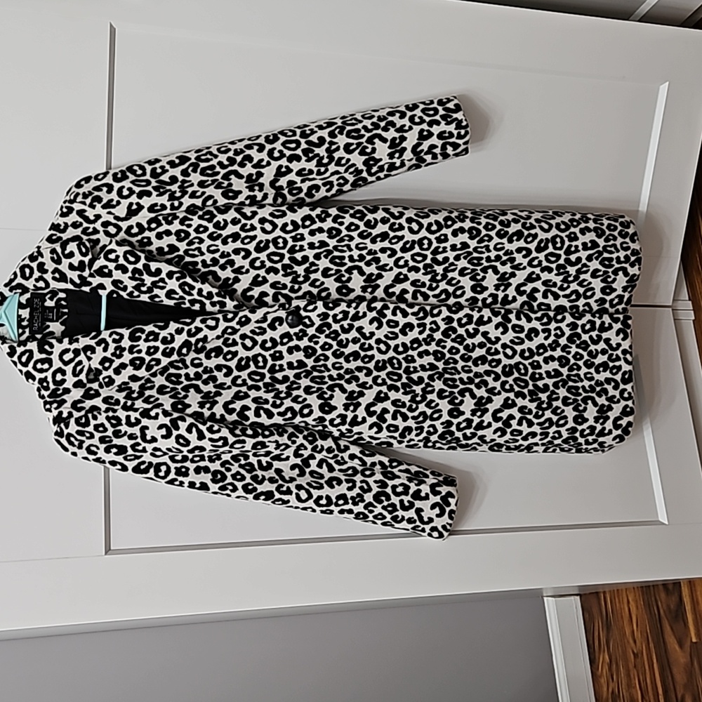 Rachel Zoe Leopard Coat XS